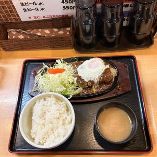 ハンバーグ定食(バーグ 浅田店)