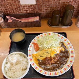 ピカタハンバーグ定食(バーグ 浅田店)