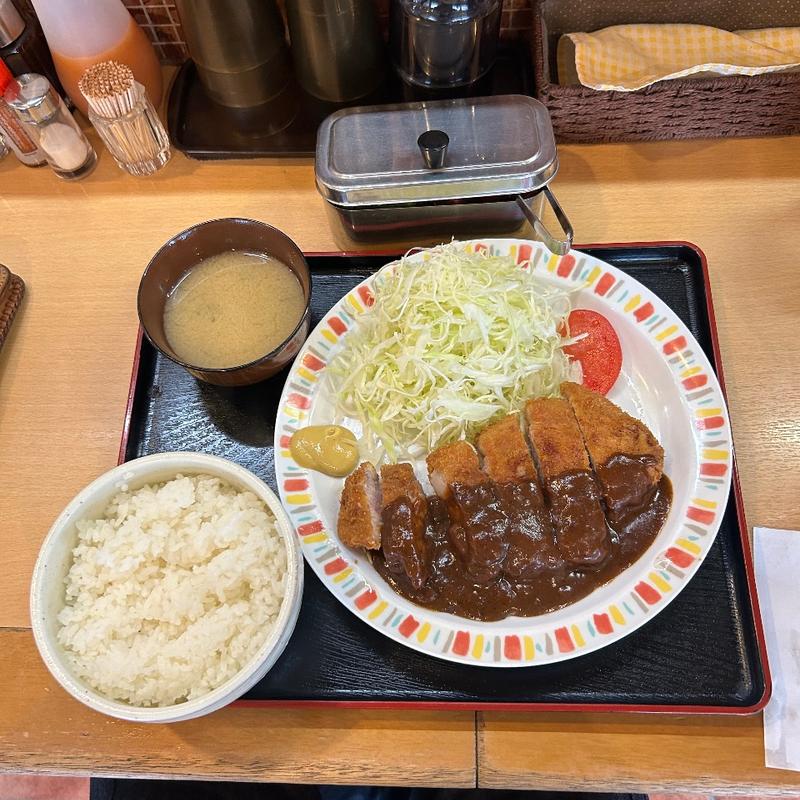 トンカツ定食(バーグ 浅田店)