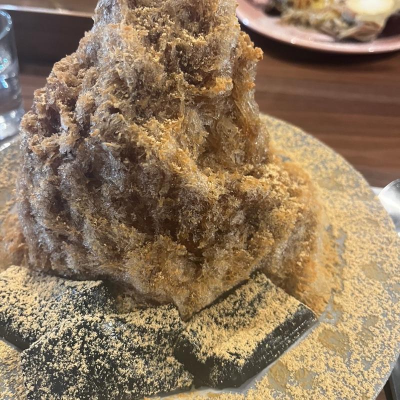 黒糖かき氷(スイーツ カフェ キョウト ケイゾー （Sweets Cafe KYOTO KEIZO）)