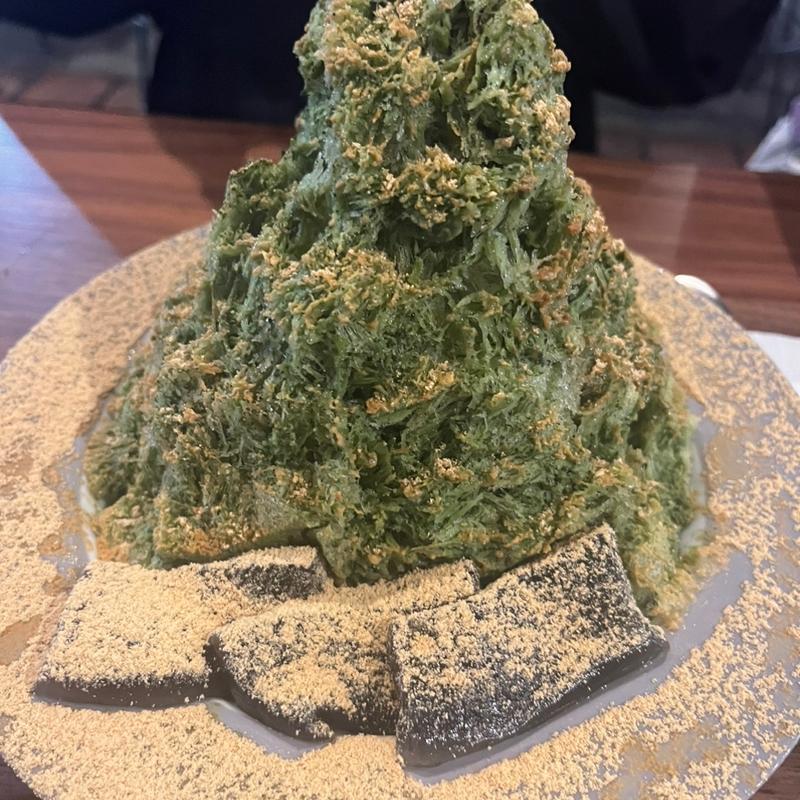 抹茶かき氷(スイーツ カフェ キョウト ケイゾー （Sweets Cafe KYOTO KEIZO）)