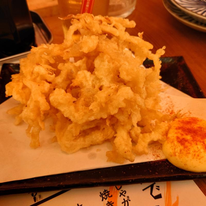 するめの天ぷら(ながりの炉 三宮東店)
