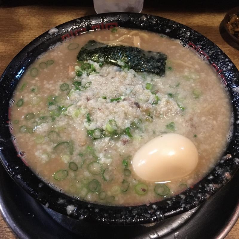 できるだけこってりラーメン(無鉄砲大阪店 （むてっぽう）)