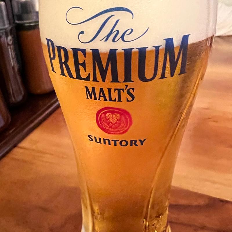 ザ・プレミアム・モルツ(名代とんかつ かつくら 新宿高島屋店)