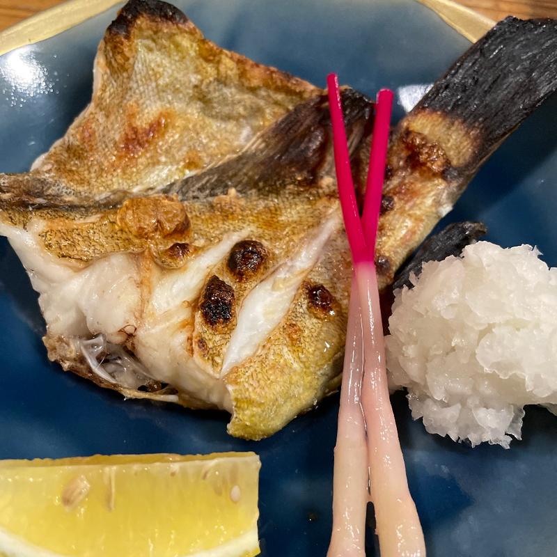 アオハタ塩焼き(ぶんご)
