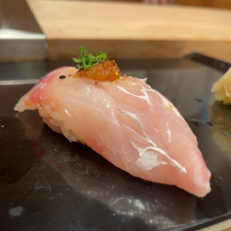 魴鮄の握り(明治記念館 )