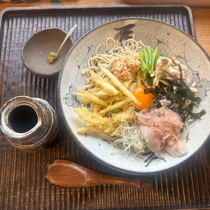 ひっぱりそば(そばやし)