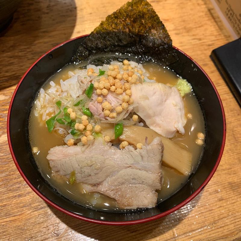 白めし 大(焼きあご塩らー麺 たかはし )