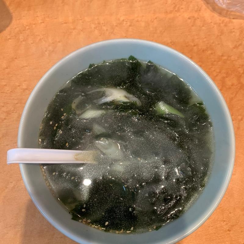 ワカメスープ(元祖ニュータンタンメン本舗 京町店)