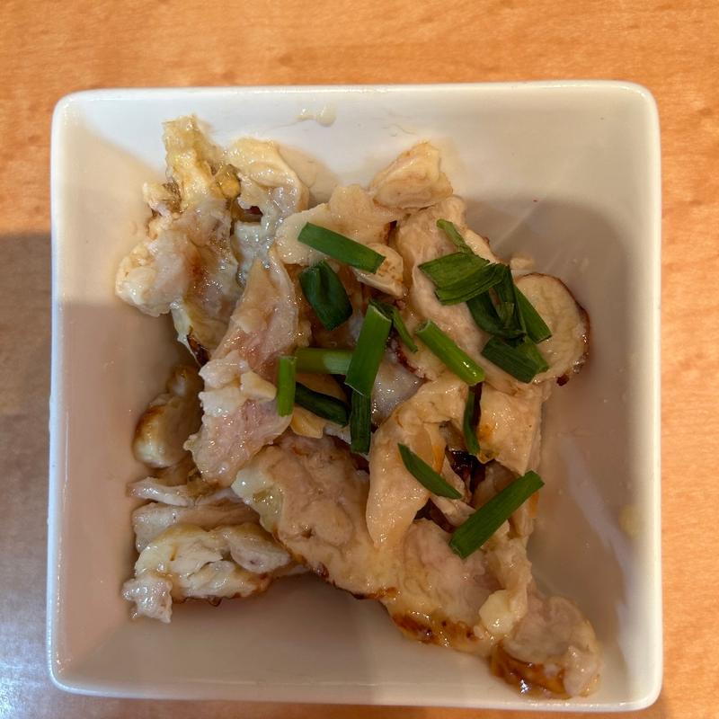 鶏皮ポン酢(元祖ニュータンタンメン本舗 京町店)