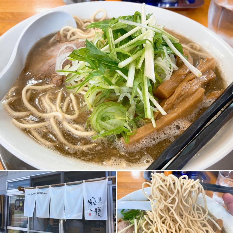 中華そば こってり（大）(麺饗 松韻 )