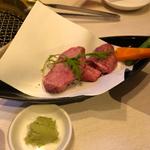 厚切り牛タン（塩）(焼肉 金太郎)