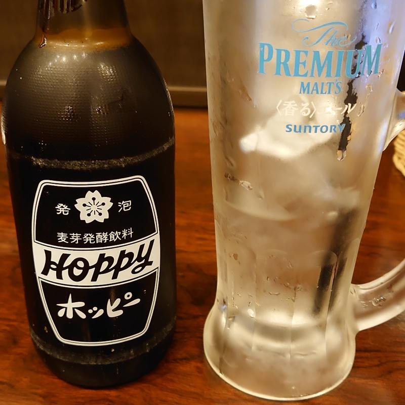 ホッピーセット(居食屋 こだわりのれん街 大井町東口駅前店)