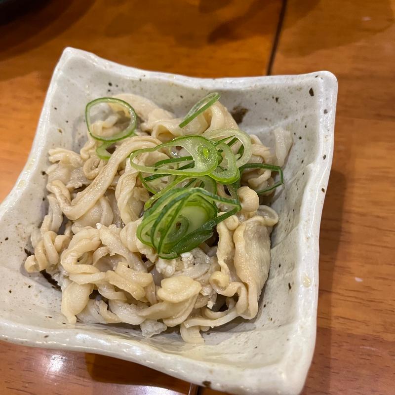 酢もつ(生そばあずま 長住店)