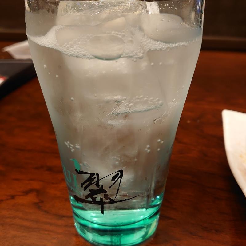 翠ジンソーダ(居食屋 こだわりのれん街 大井町東口駅前店)