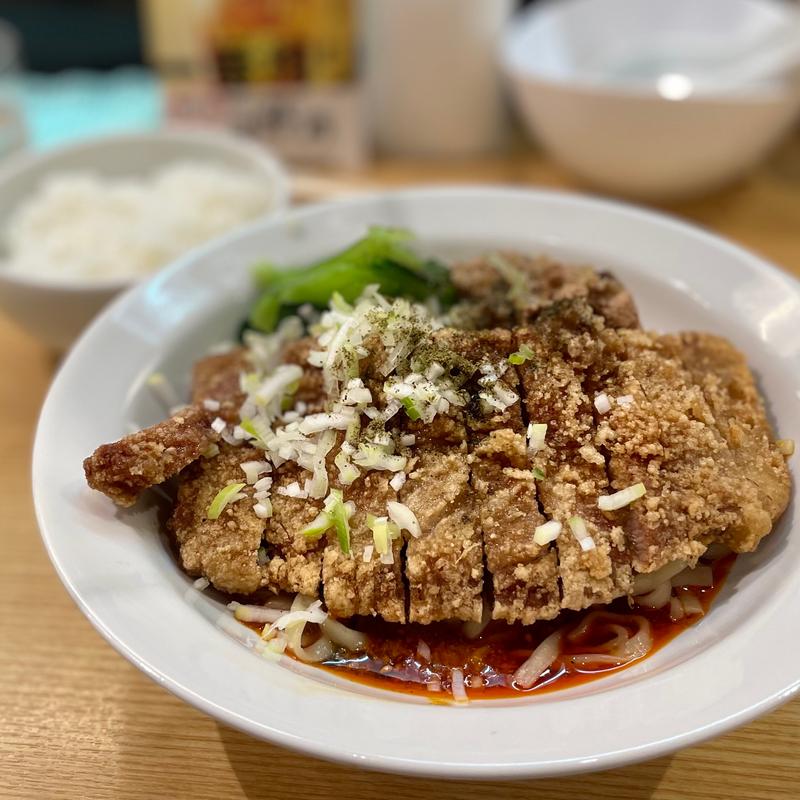 排骨汁なし坦々麺(排骨担々 五ノ井)
