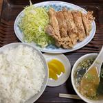 山賊焼き定食(ラーメン５５ )
