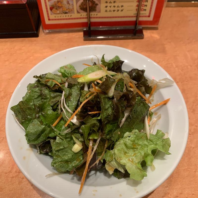 チョレギサラダ(元祖ニュータンタンメン本舗 京町店)