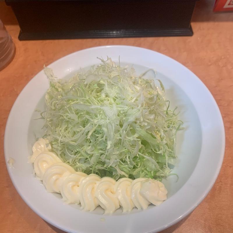 キャベツの千切り(元祖ニュータンタンメン本舗 京町店)