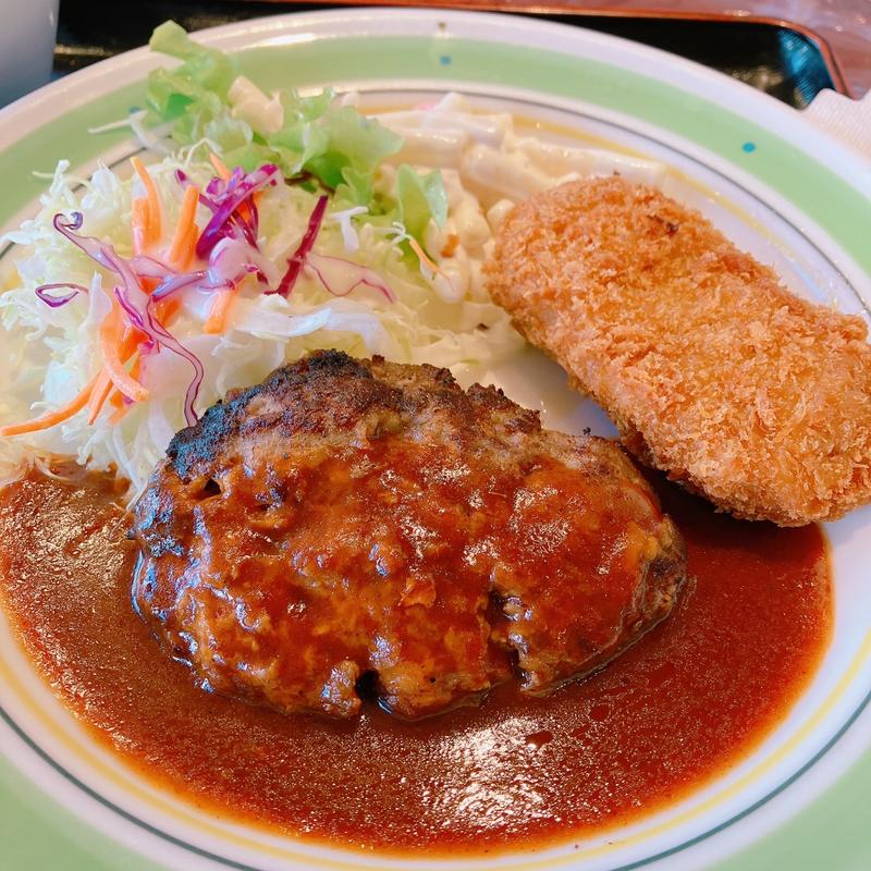 ハンバーグとコロッケ(はやしや )