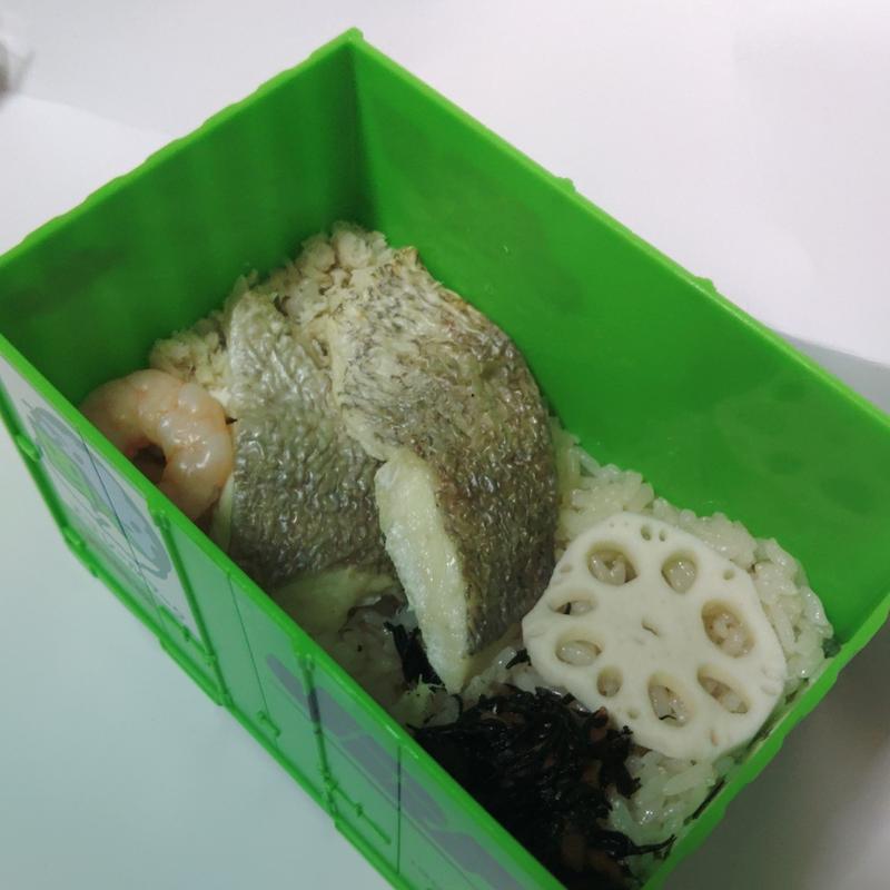 JR貨物コンテナ弁当　明石の鯛めし編(（株）淡路屋)