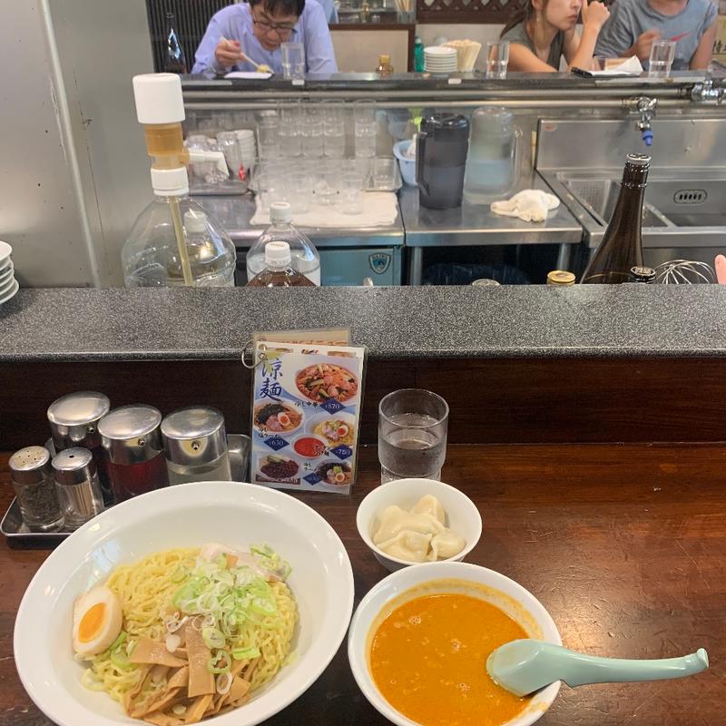 タンタンつけ麺(天龍 銀座街店)