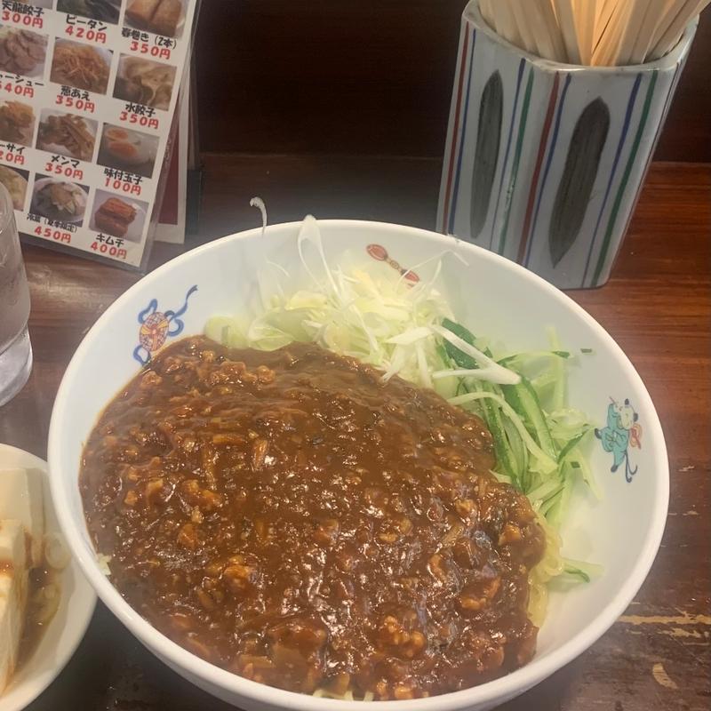 ジャージャー麺(天龍 銀座街店)