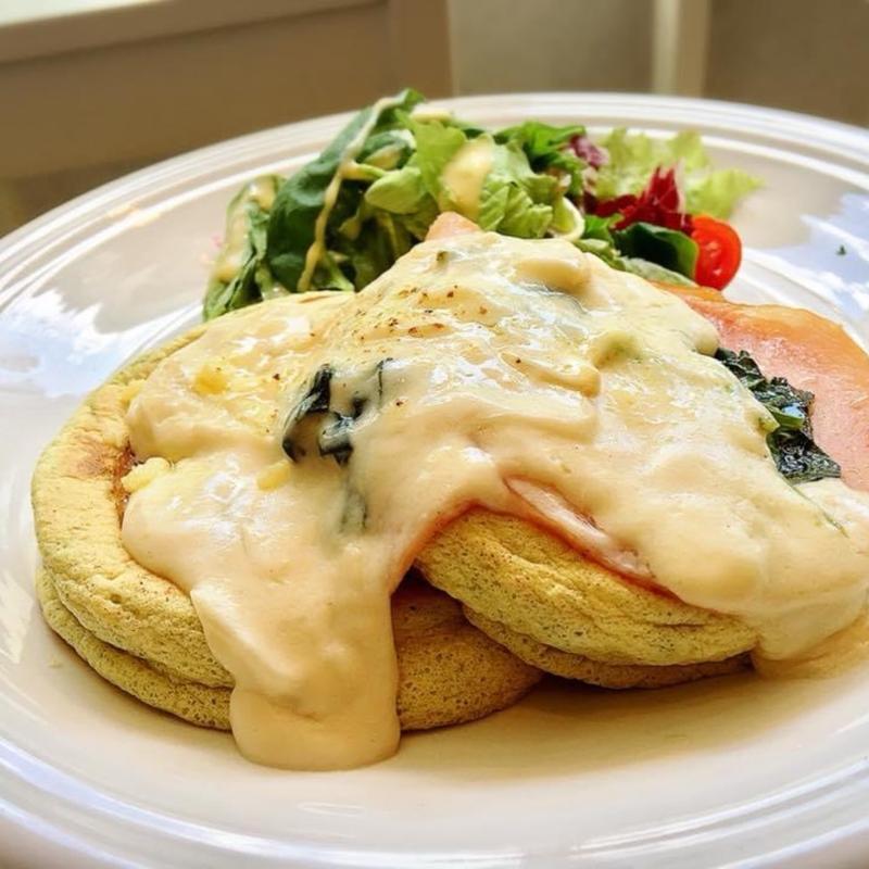 パンケーキ ホワイトソース(elk 京都河原町店)