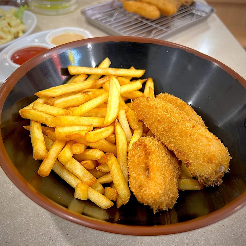 田中のフィッシュ＆チップス(串カツ田中 tekuteながまち店)