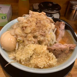ラーメン(麺半分叉焼2枚、玉子)(ラーメン盛太郎 神田店)