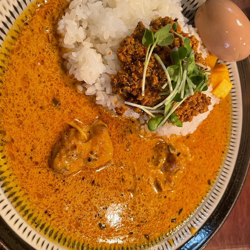 2種盛(スパイスカレーて)