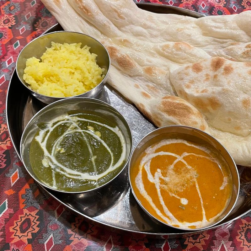 レディースセット（ほうれん草+シーフード）(インドレストランサムジャナ＆バー 両国店)