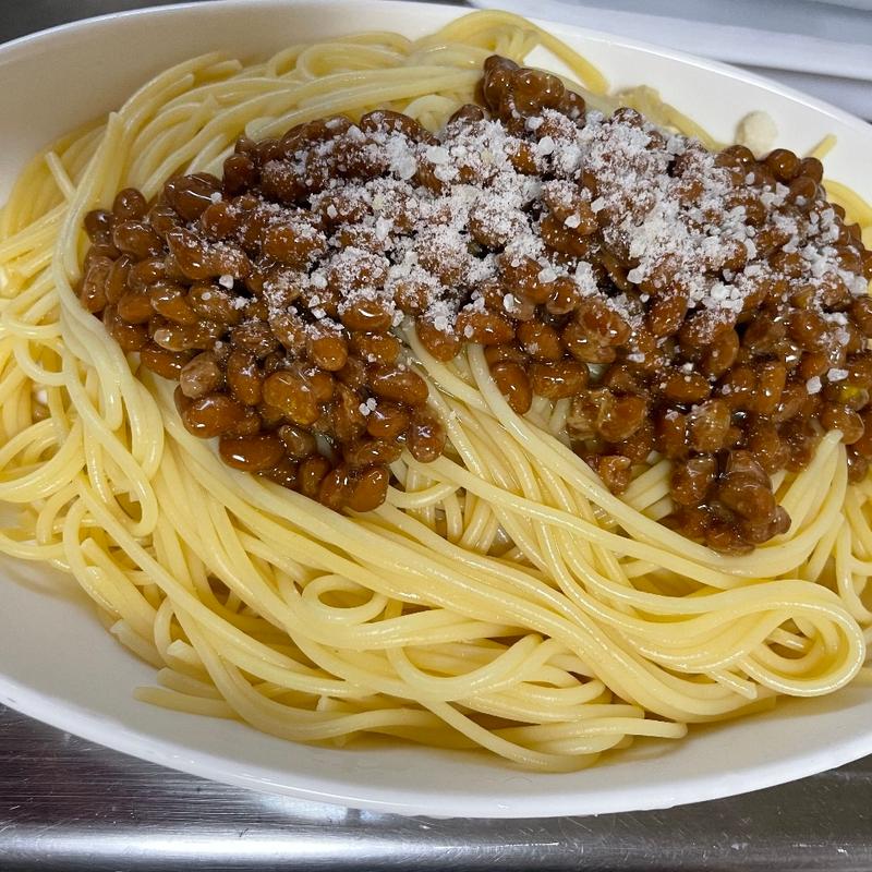 納豆パスタ(旭町)