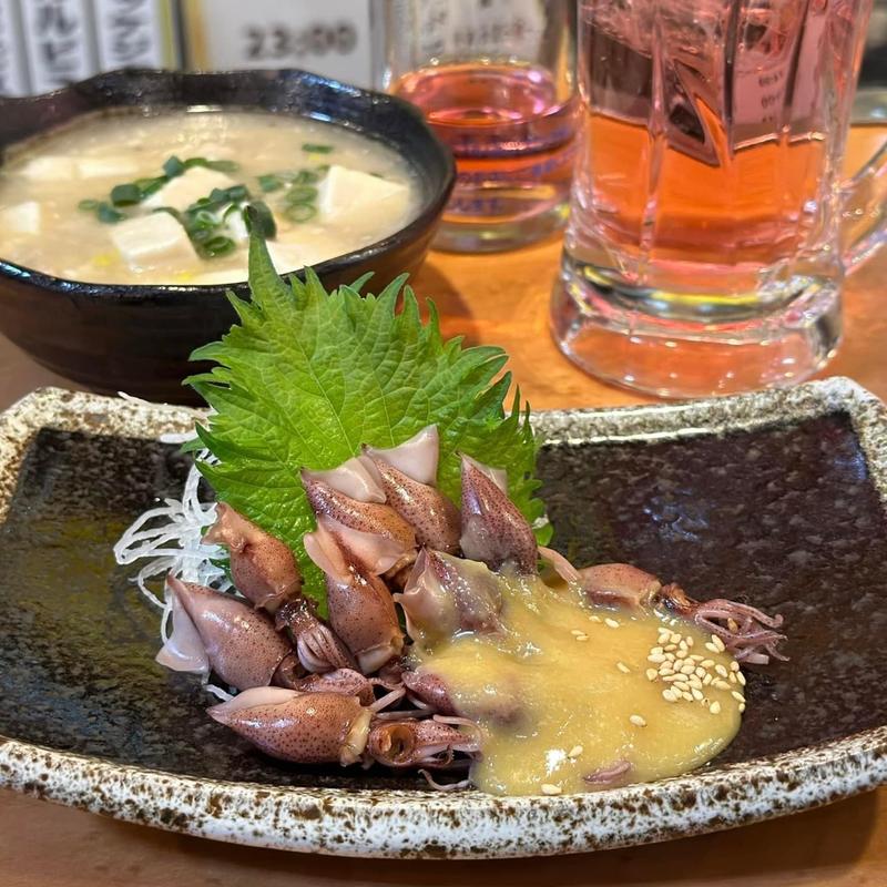 ホタルイカ酢味噌(あみ焼き元祖しちりん 新松戸本店)