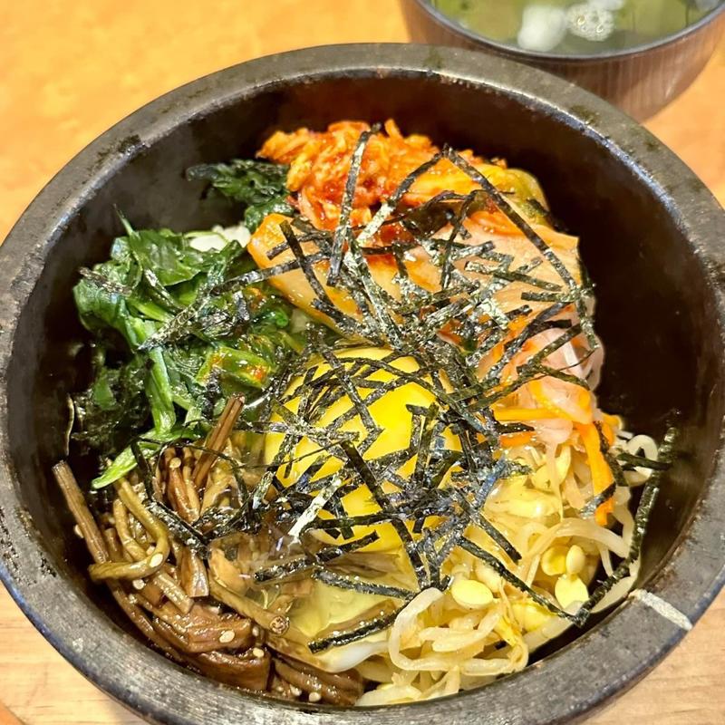 石焼ビビンバ(あみ焼き元祖しちりん 新松戸本店)