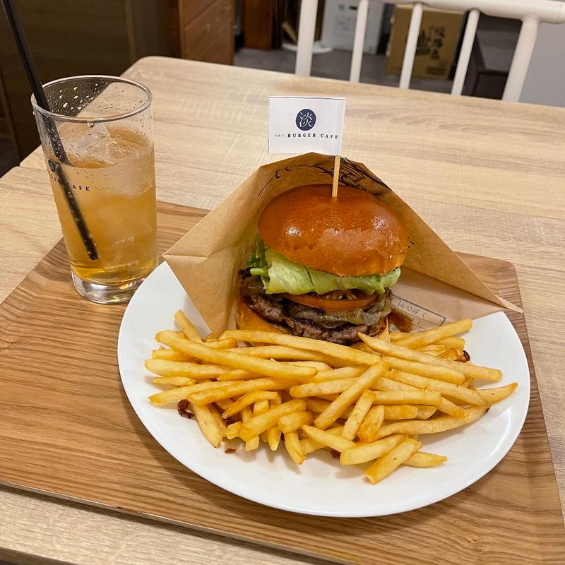 テリヤキバーガー(淡路島バーガーカフェ 岩国駅前店)