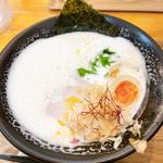 カプチーノ仕立てふわふわ鶏そば(サルタヒコ)