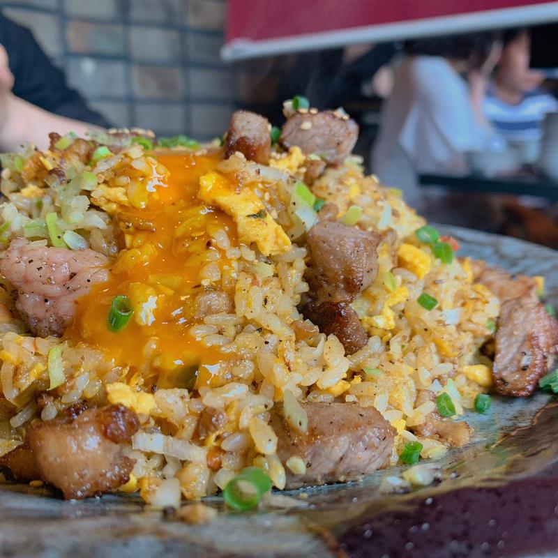 赤牛サーロイン使用ガーリック炒飯(チャイニーズレストラン奈乃琳(Na No Ring))