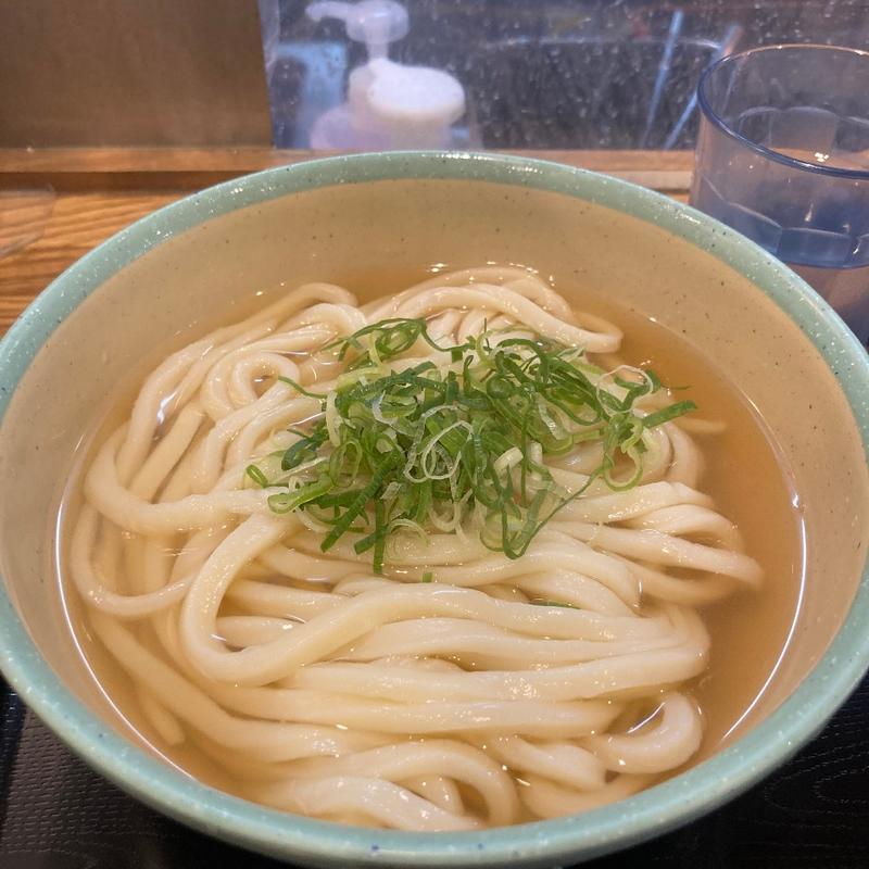 かけうどん(おにやんま 日暮里店)