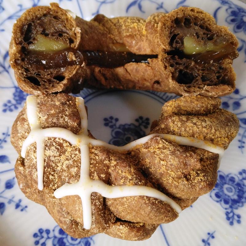 宇治ほうじ茶シュー 栗あんわらびもち(ミスタードーナツ　鹿島田ショップ )