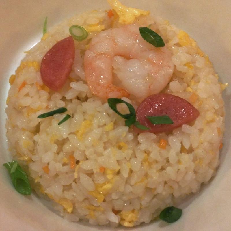 ぷりぷり海老の葱塩炒飯(青蓮 新川崎三井ビルディング店)