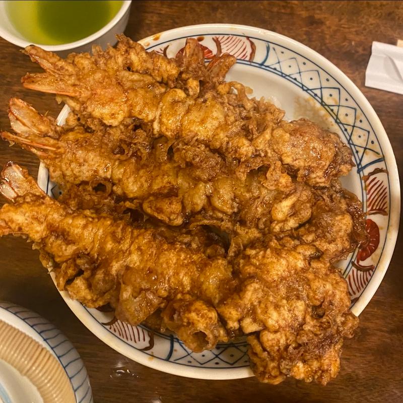 天丼(海老4本)(大黒家天麩羅 別館)