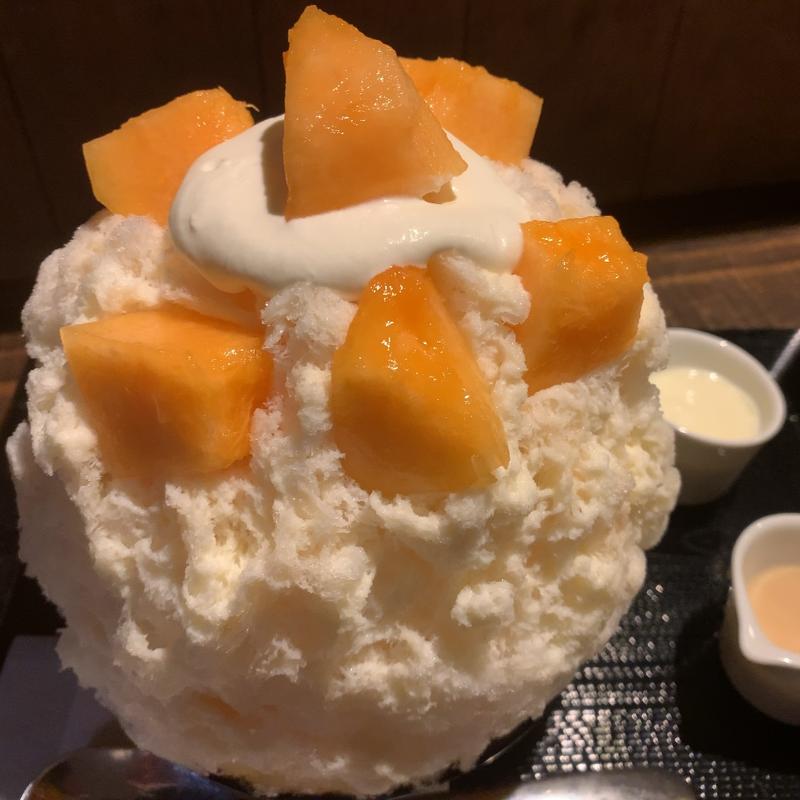 ミルクチーズ赤メロン(神保町 志膳)