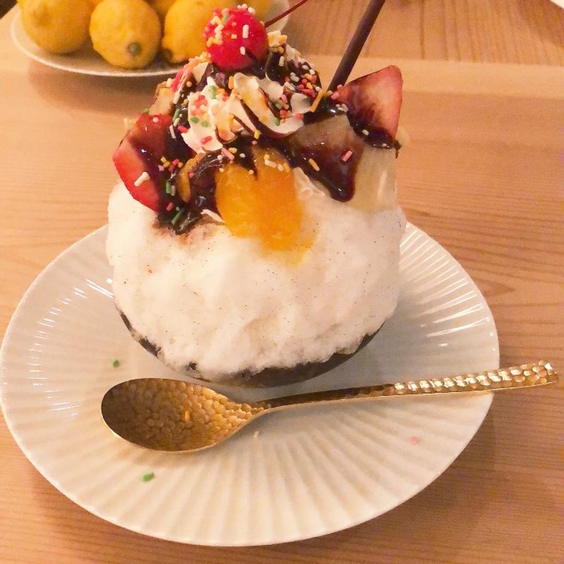 レトロなかき氷(Bar na つきそめ)