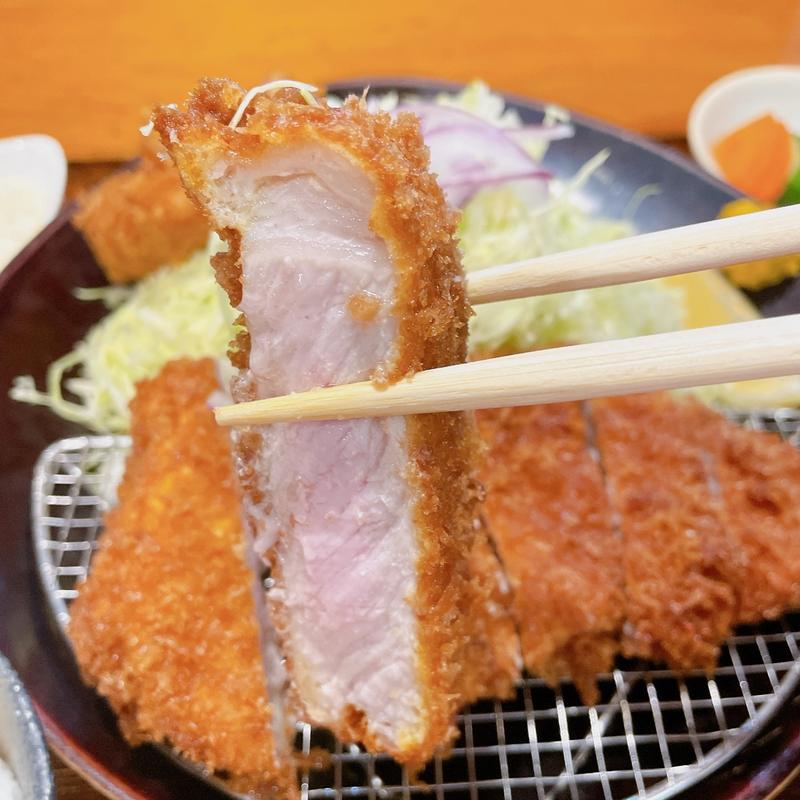 美明豚ロースカツ(とんかつかつ吉)