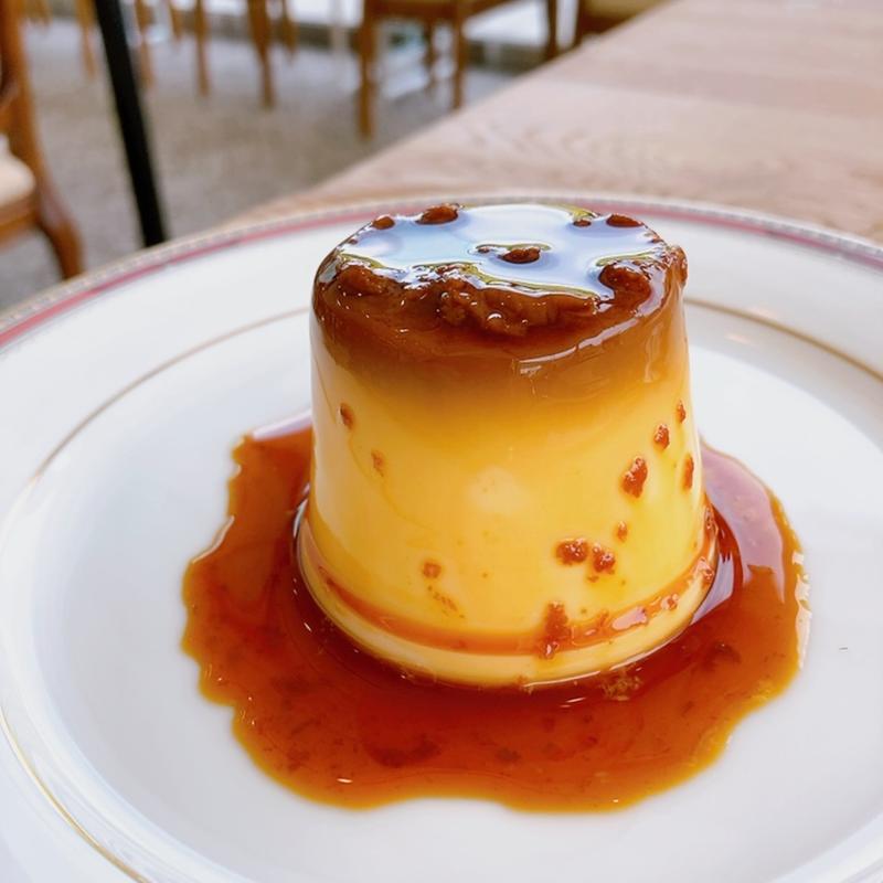 クレームカラメルプリン(バッケンモーツアルトカフェ)