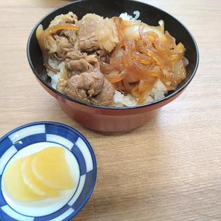 牛肉丼(そうめん金龍 大岩店)