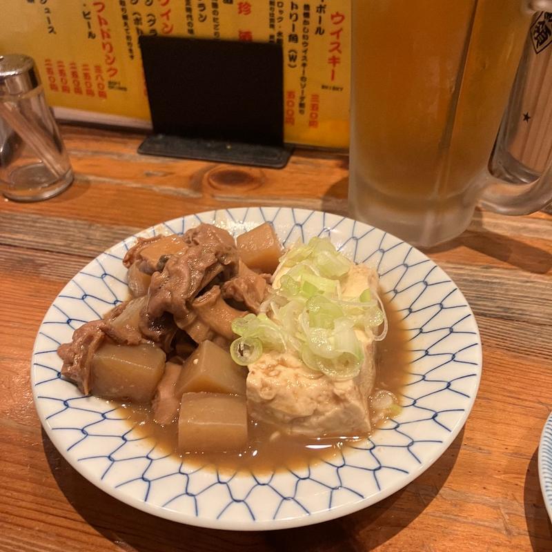 大統領特製煮込み(もつ焼 大統領 支店)