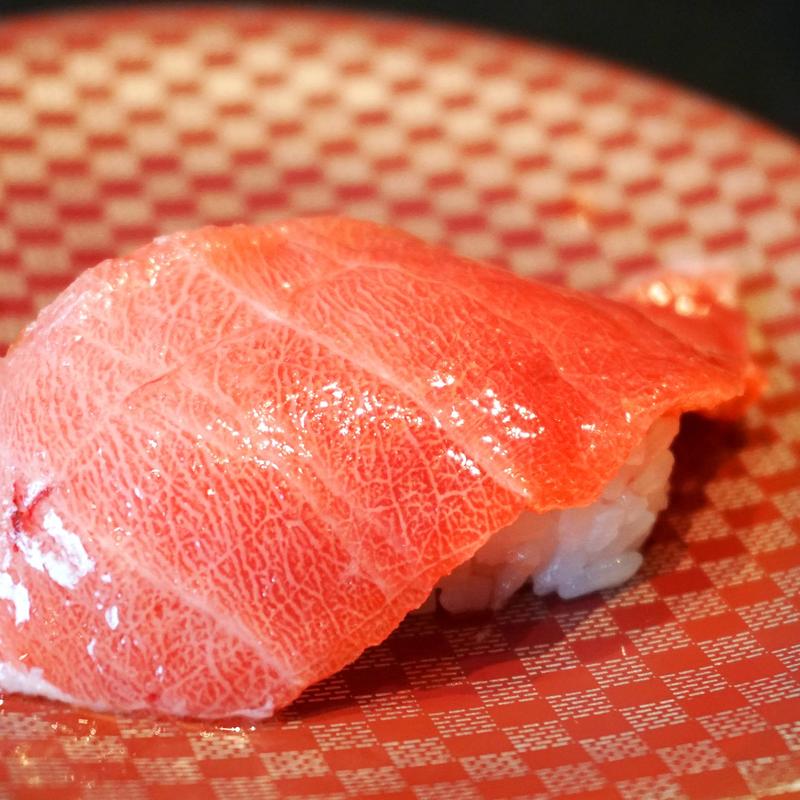 まぐろ中トロ(回転寿司 一太郎)