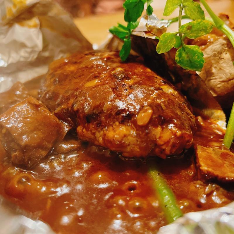 つばめ風ハンブルグステーキ(つばめグリル ルミネ荻窪店)